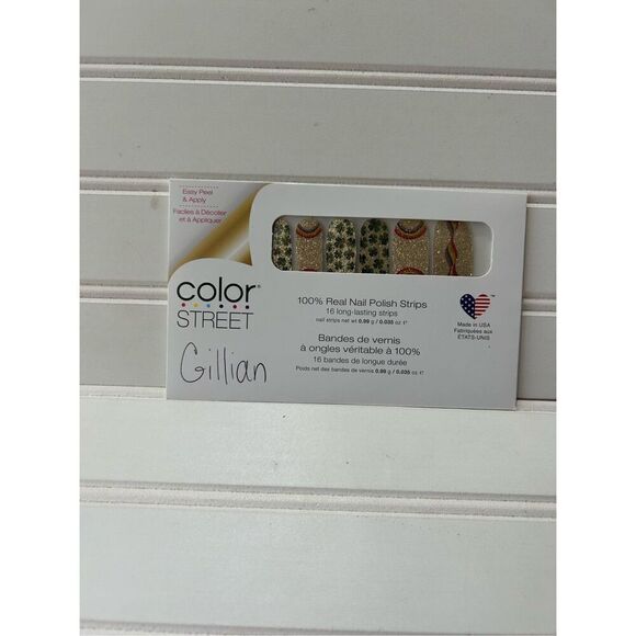 Clover the Top Color Street Nail Polish Strips FDG395-A00102 New with name on fr - Picture 1 of 2